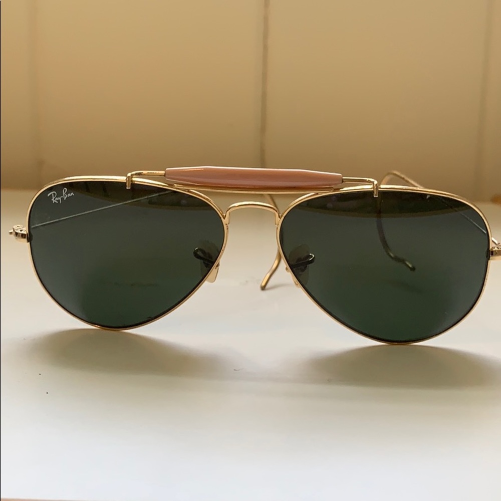 Vintage Ray Ban Gold Aviators